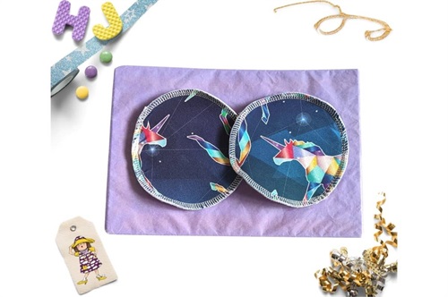 Click to order  Breast Pads Geo Unicorns now